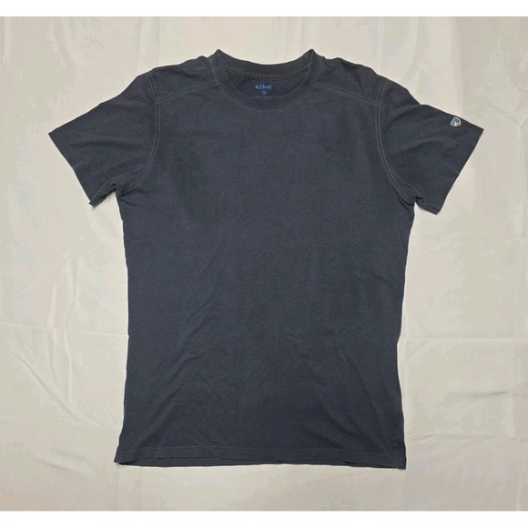 Kuhl Other - Kuhl Wildfibre Organic Cotton T-Shirt Mens Navy Blue Medium Short Sleeve Shirt